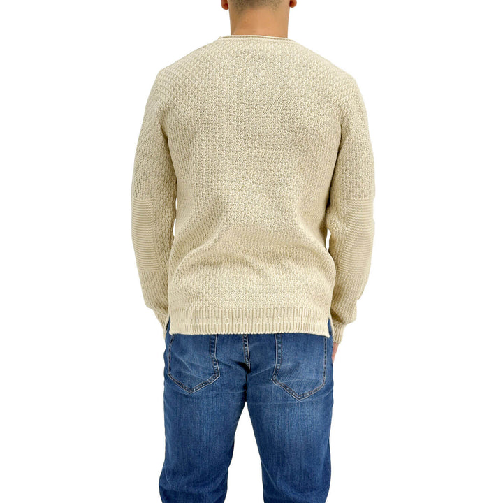 BL.11, Maglia, Uomo, Acrilico, Beige