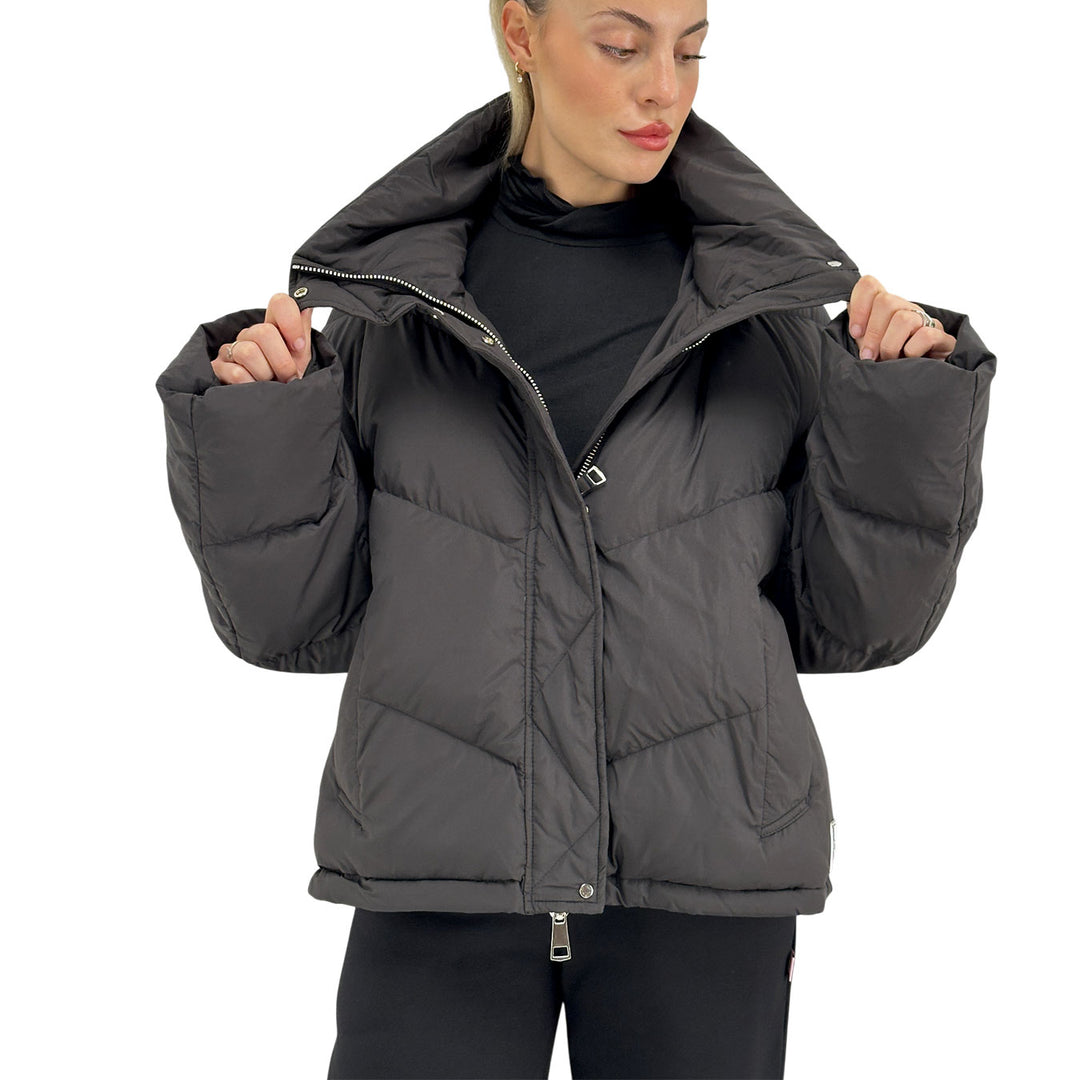 Oof Wear, Piumino, Donna, Nylon, Nero