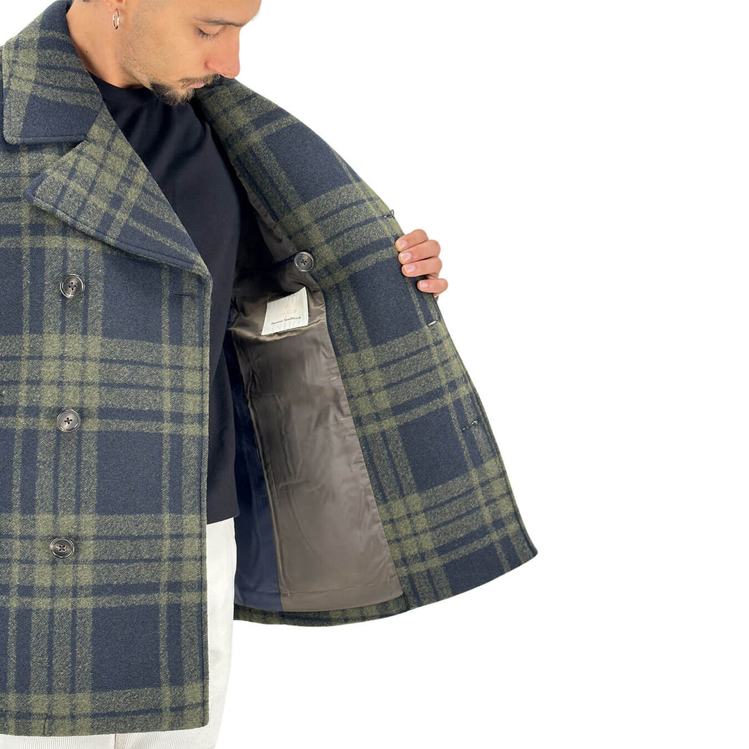 Markup, Parka, Poliestere, Verde Check