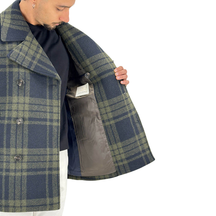Markup, Parka, Poliestere, Verde Check
