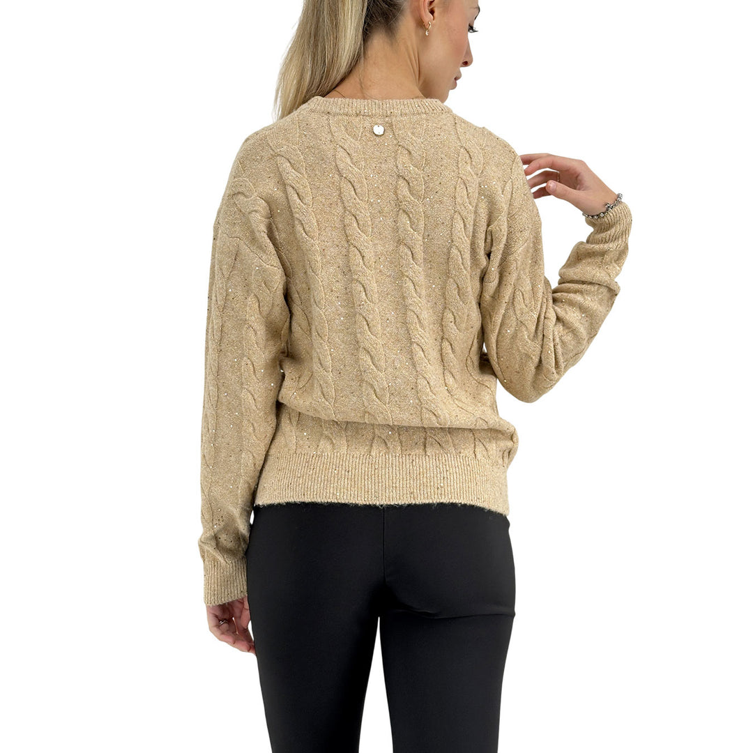 Markup, Maglia, Donna, Tessuto Misto, Beige