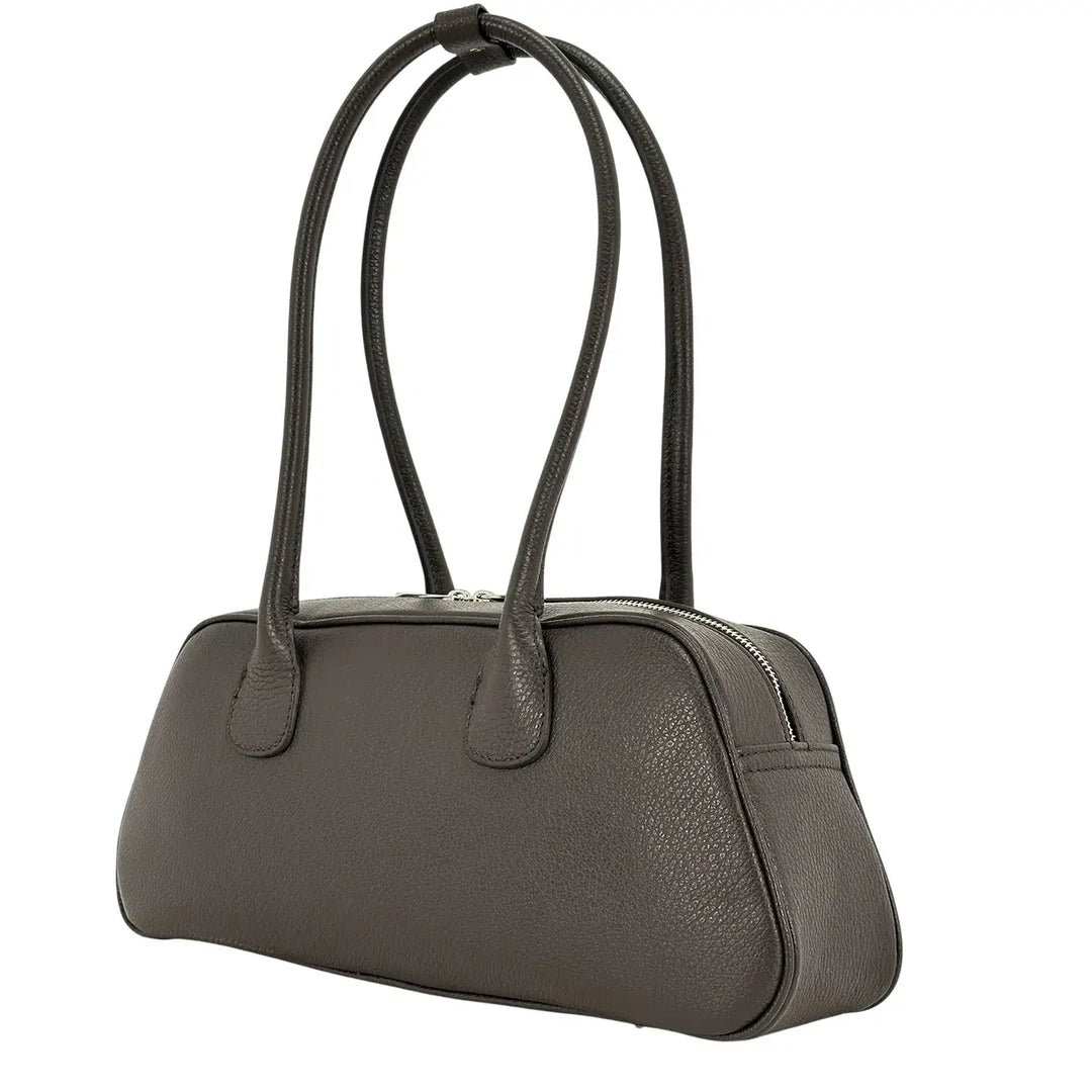 Bassini, Borsa, Donna, Sofia, Pelle, Marrone