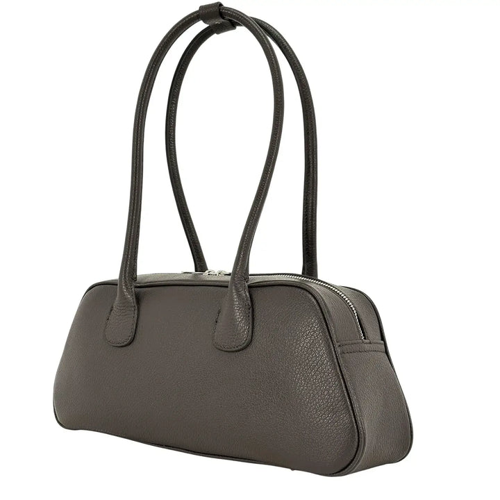 Bassini, Borsa, Donna, Sofia, Pelle, Marrone