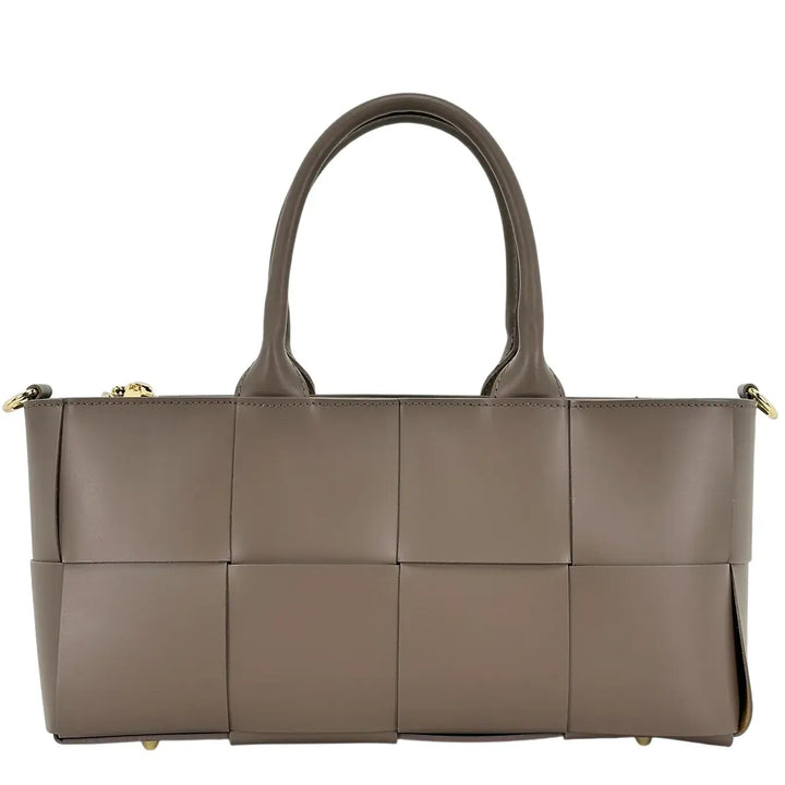 Bassini, Borsa, Donna, Greta, Pelle, Grigio