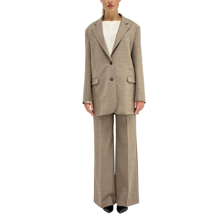 Ottod'Ame, Giacca, Donna, Monopetto, Tessuto Misto, Beige