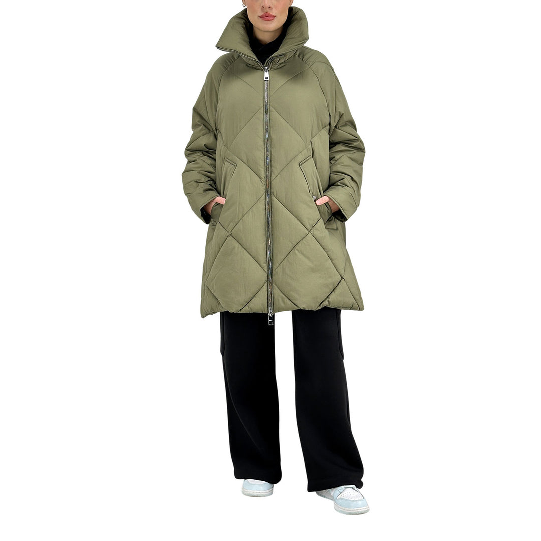 Oof Wear, Piumino, Donna, Nylon, Verde