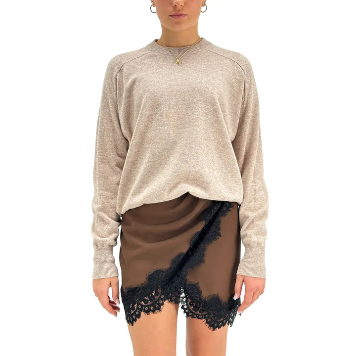 Tensione In, Maglia, Donna, Lana, Beige