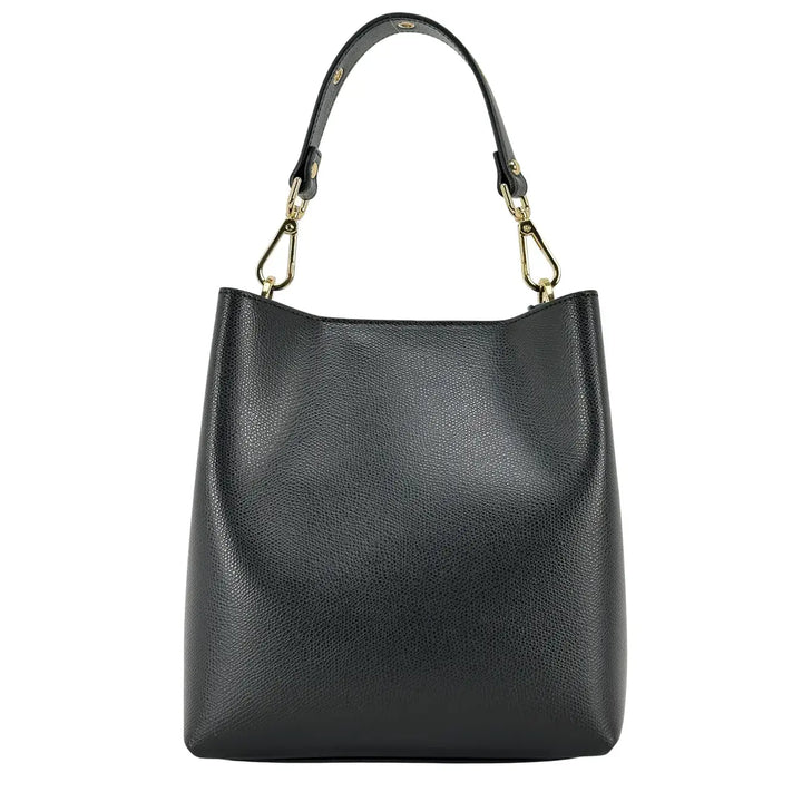 Cuoieria Fiorentina, Secchiello, Donna, Pelle, Nero