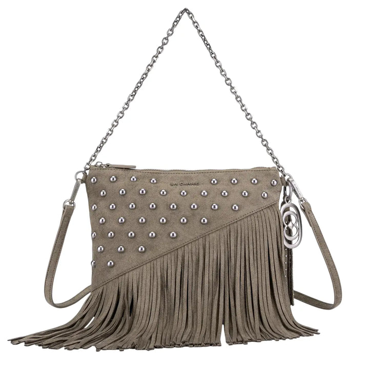 La Carrie, Pochette, Donna, ecopelle, Grigio