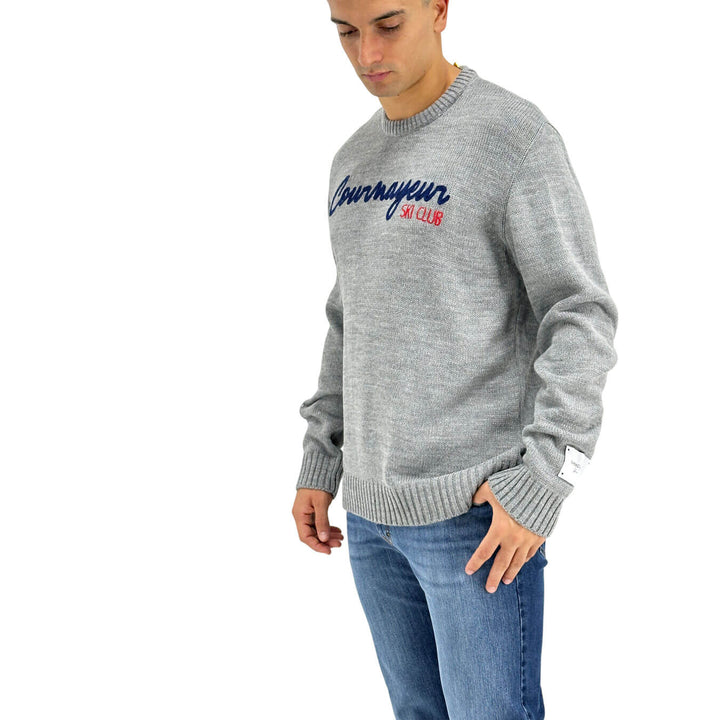 Superculture, Maglia, Uomo, Acrilico, Grigio