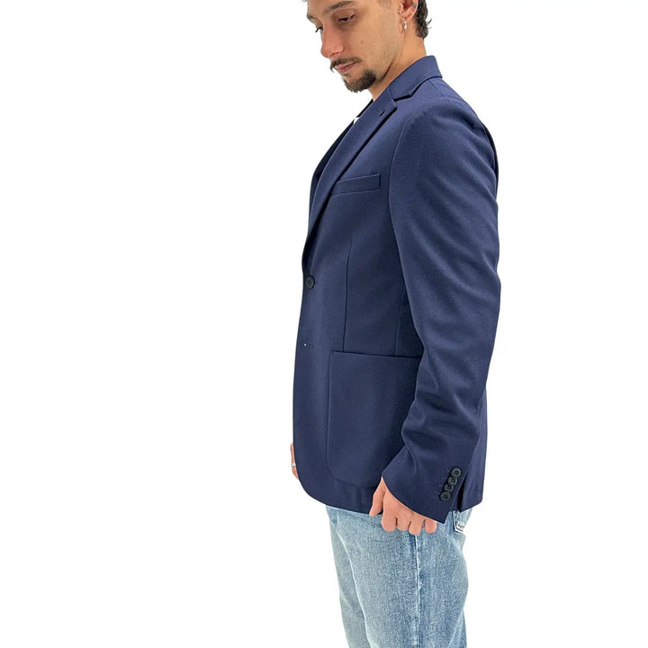 Markup, Blazer, Monopetto, Uomo, Punto Milano, Blu
