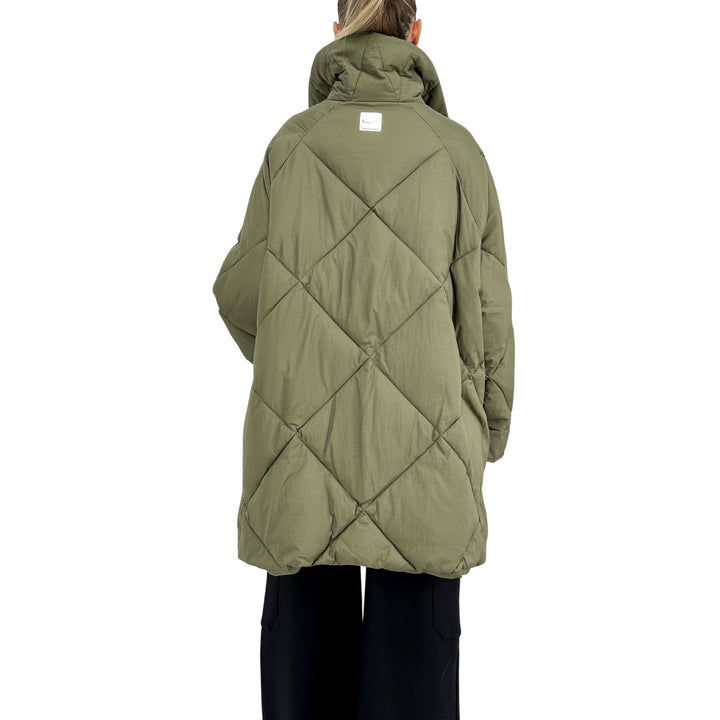 Oof Wear, Piumino, Donna, Nylon, Verde
