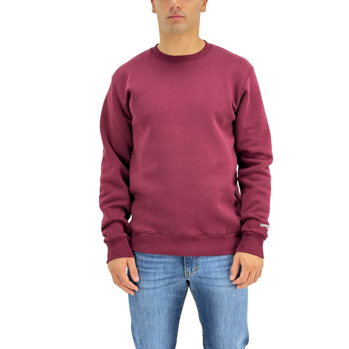 Superculture, Felpa, Uomo, Cotone, Bordeaux