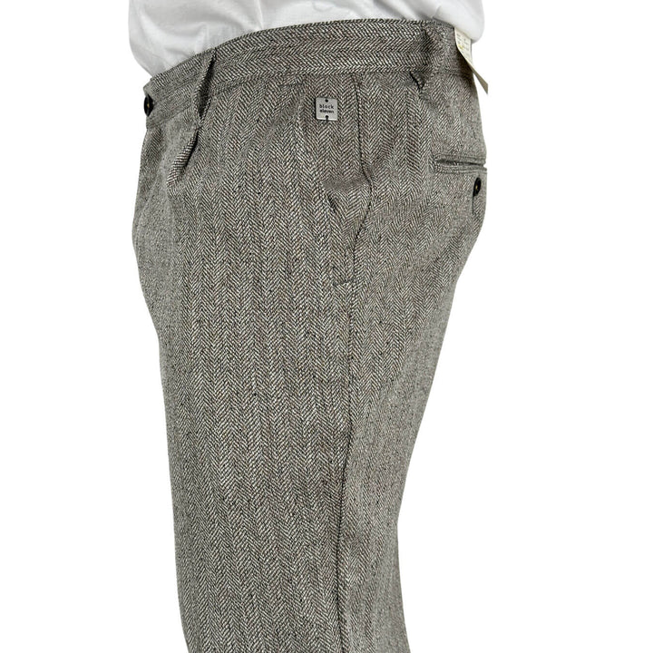 BL.11, Pantaloni, Uomo, Cotone, Beige