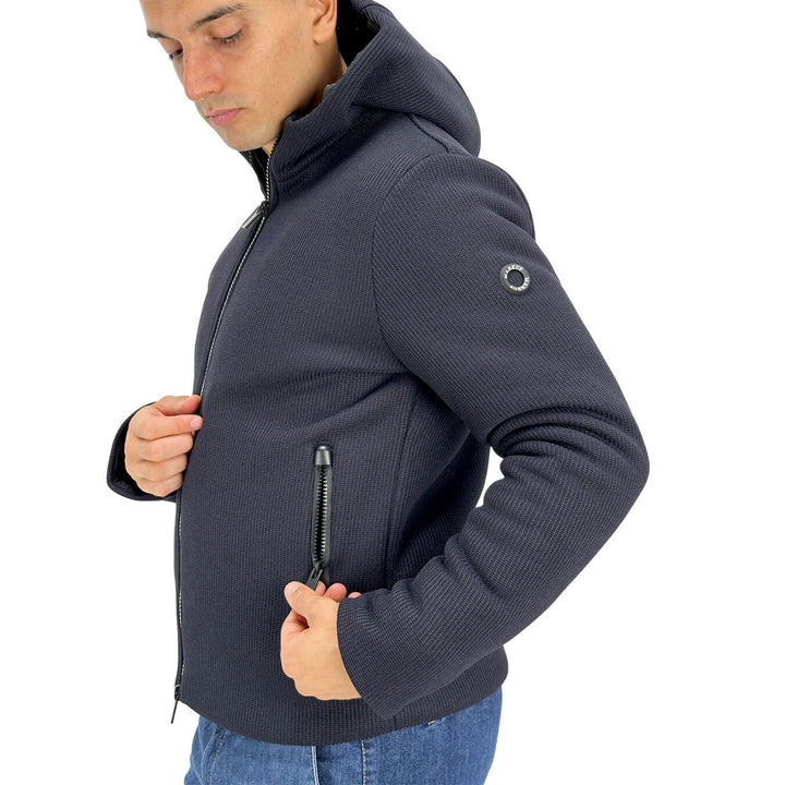 Markup, Giubbotto Parka, Uomo, Poliestere, Blu