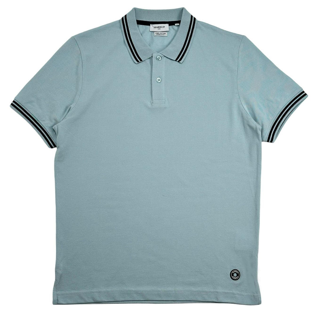MarKup Men's Shirt, Polo, Classic Collar, Short Sleeve, Cotton