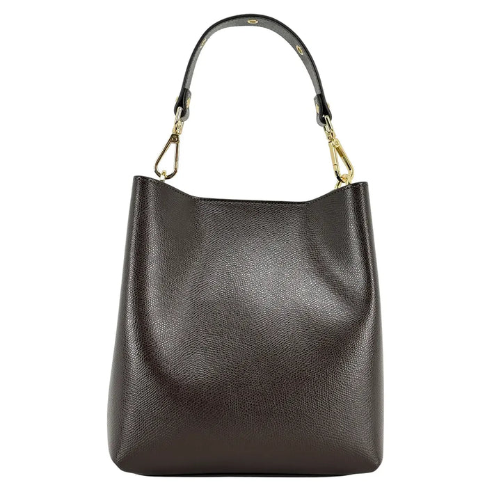 Cuoieria Fiorentina, Borsa Secchiello, Donna, Pelle, Moro