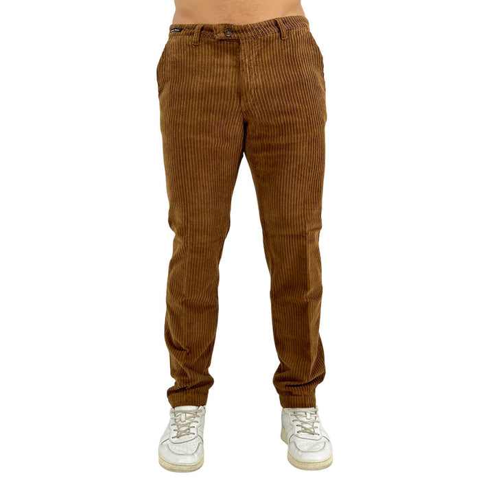 Moro, Pantaloni, Uomo, Cotone, Marrone