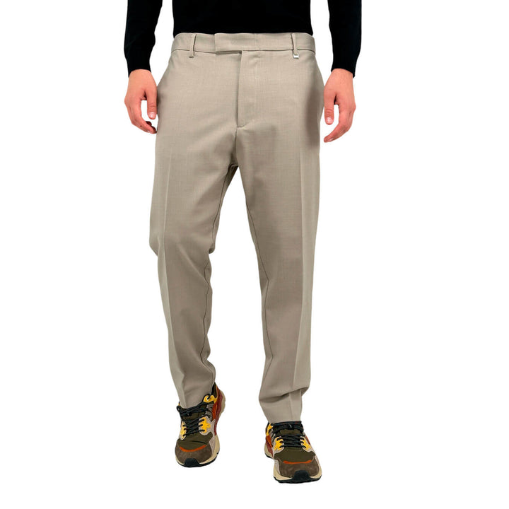 I'm Brian Pantaloni Chino, Uomo, Regular Fit, Poliestere, Beige