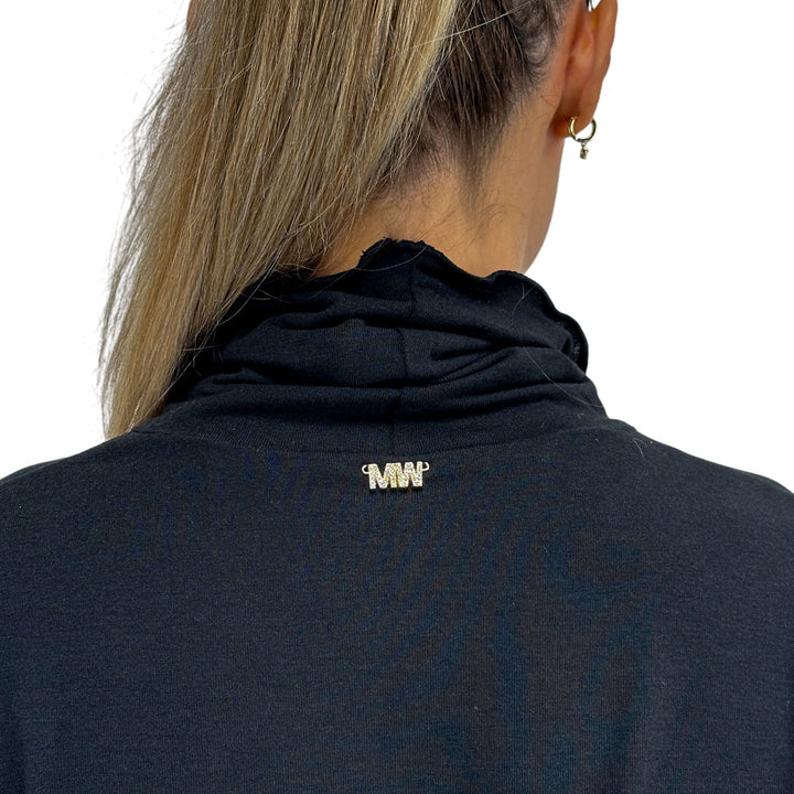 Markup, Maglia, Donna, Misto Cachemire, Nero