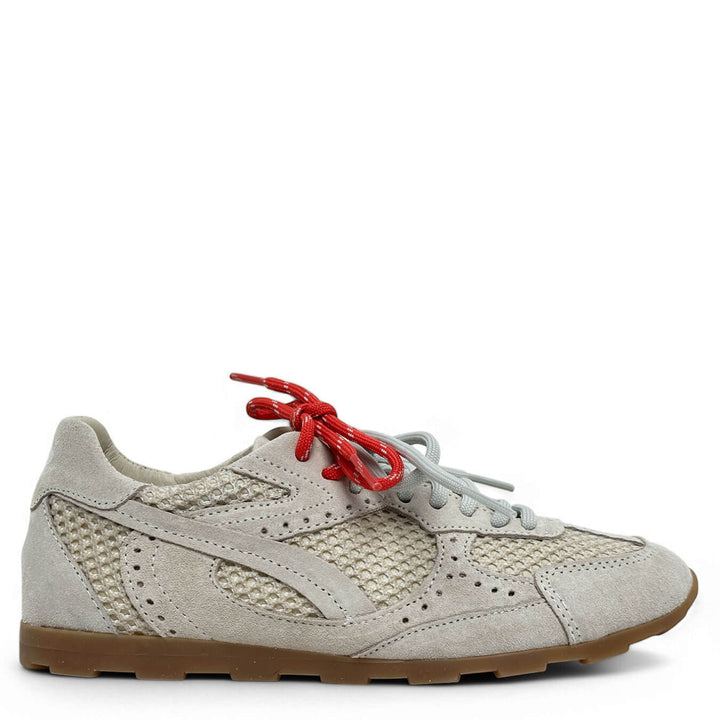 Ovyé Scarpe Donna, Sneakers, Scamosciato, Avorio