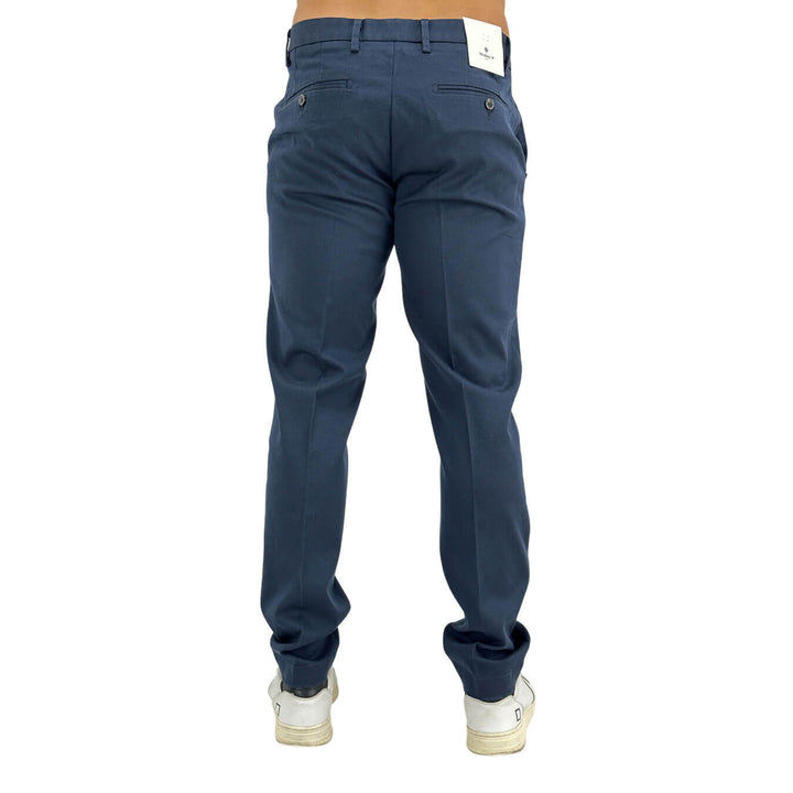 Markup, Pantaloni, Uomo, Regular, Cotone, Blu