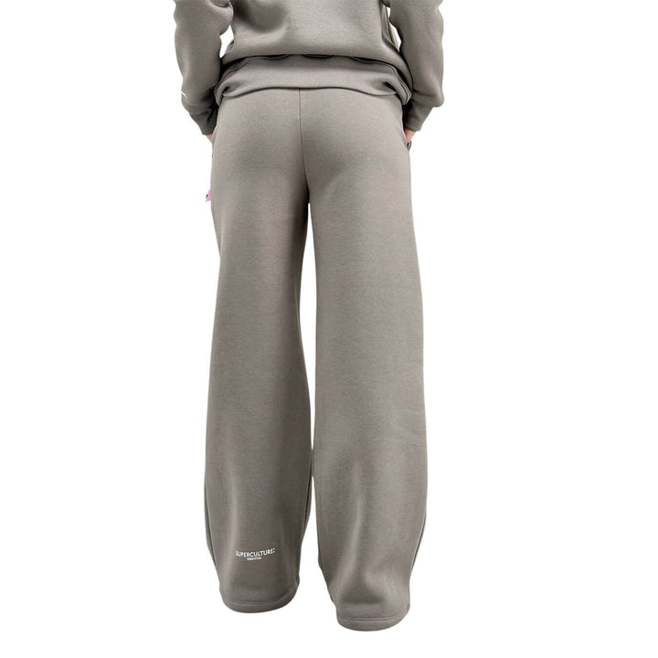 Superculture, Pantaloni, Donna, Demi, Cotone, Grigio