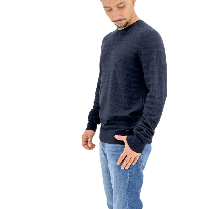 Markup, Maglia, Uomo, Viscosa, Blu