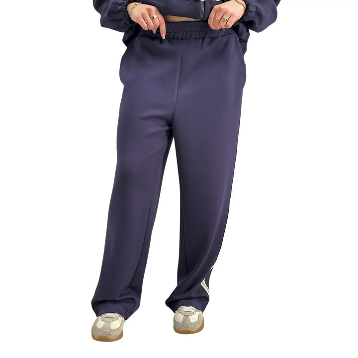 Kontatto, Pantaloni, Donna, Tessuto Misto, Blu