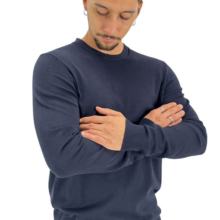Markup, Maglia, Uomo, Viscosa, Blu