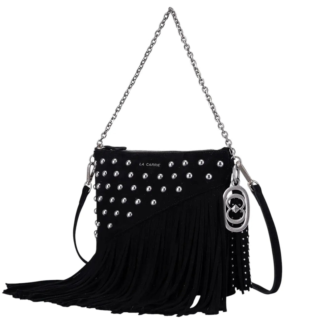 La Carrie, Pochette, Donna, ecopelle, Nero