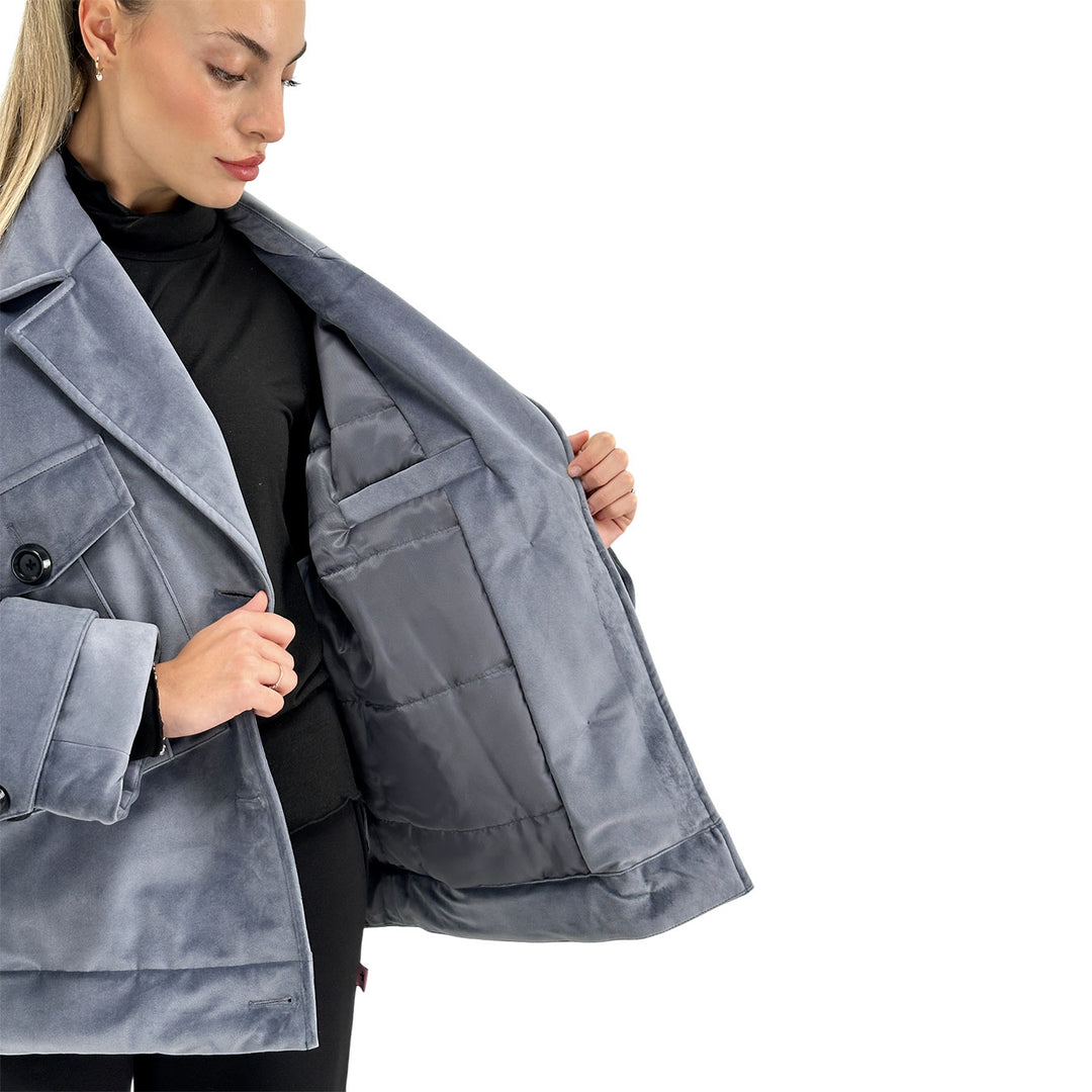 Oof Wear, Giubbotto, Donna, Poliestere, Blu