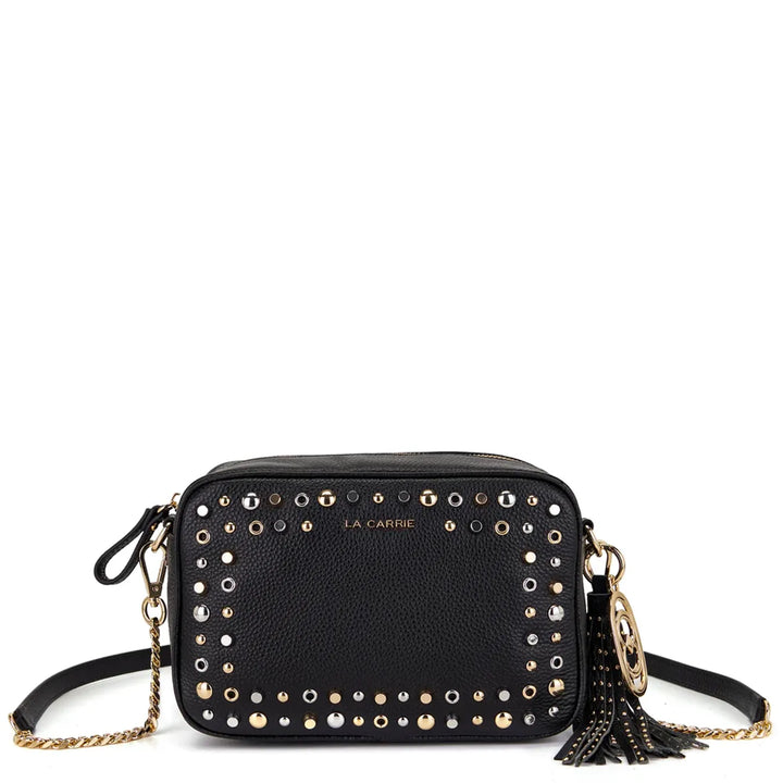 La Carrie, Borsa, Donna, Pelle Martellata, Nero