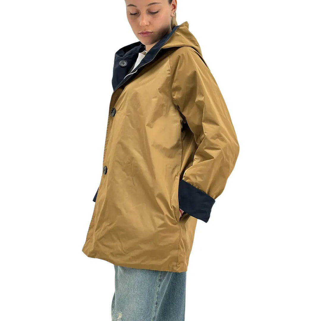 Oof Wear, Giacca, Double Face, Donna, Marrone e Blu