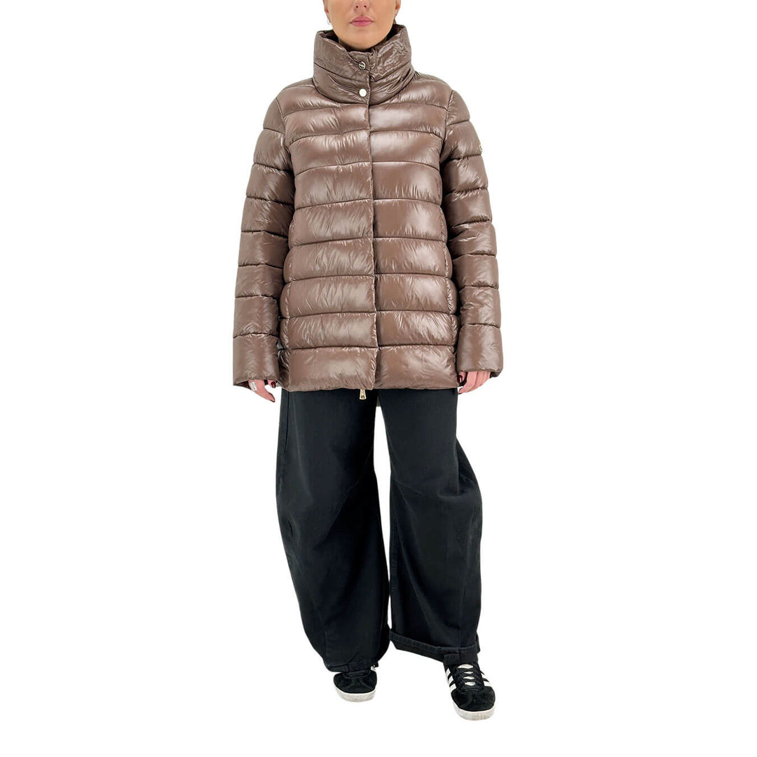 Markup, Piumino, Donna, Nylon, Marrone