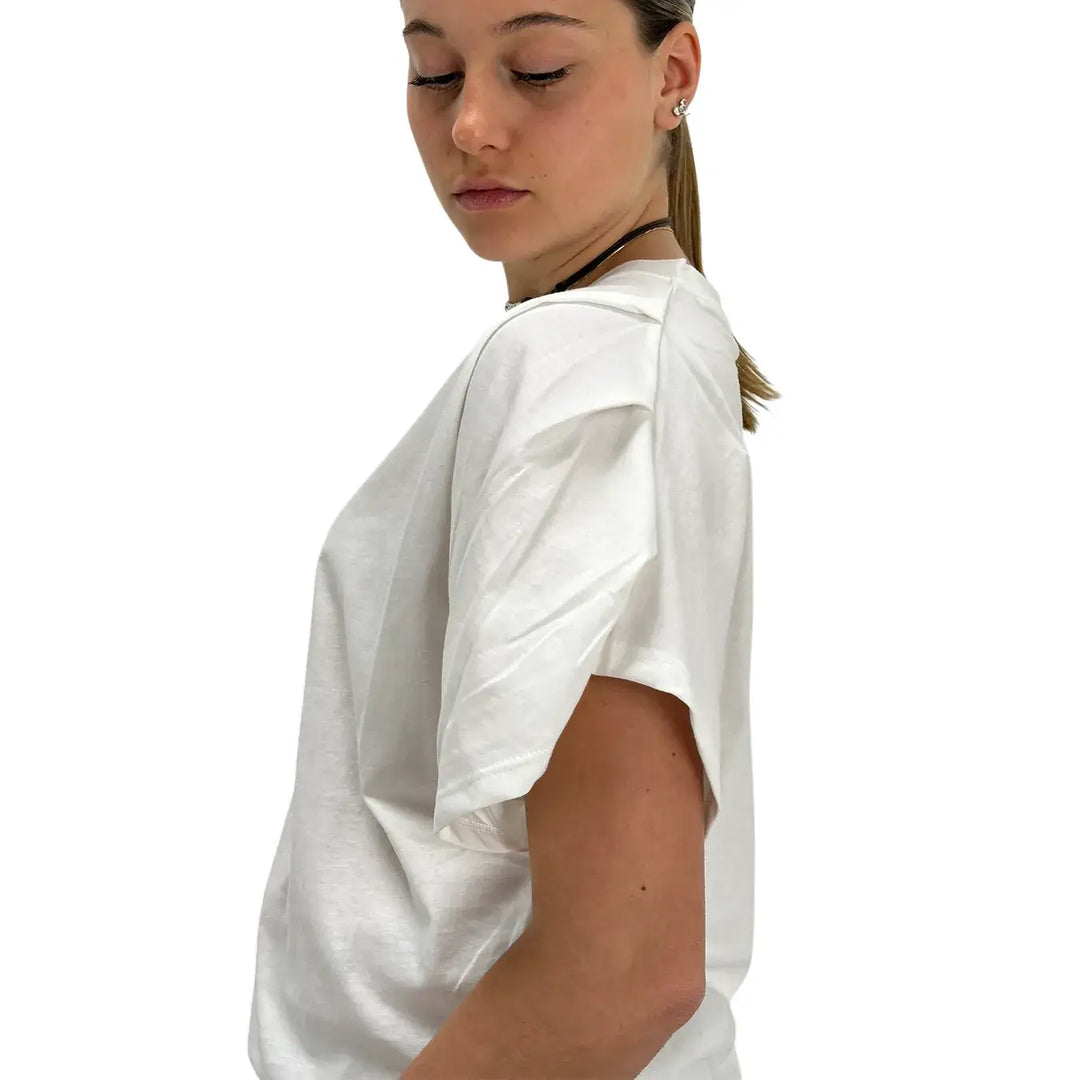 Kontatto, T-Shirt, Donna, Cotone, Bianco