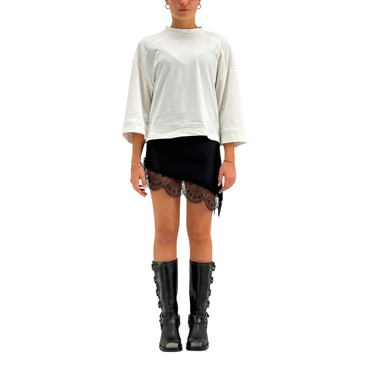 Tensione In, T-Shirt, Donna, Cotone, Bianco