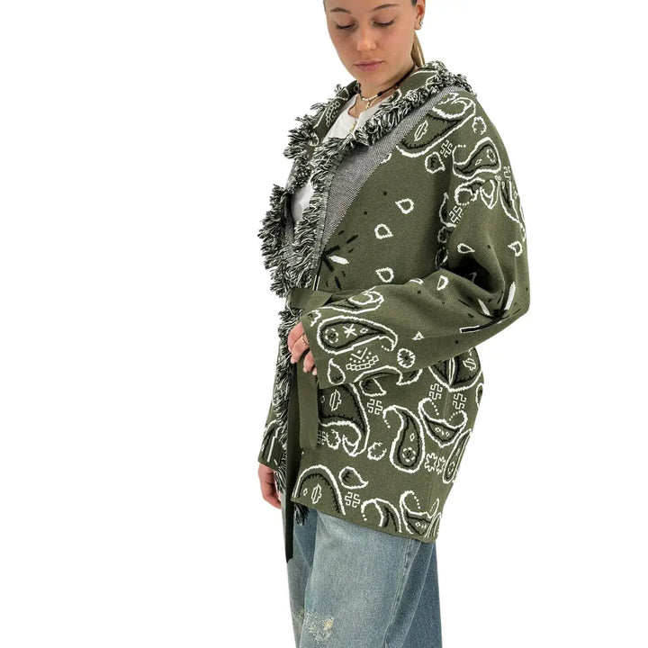 Kontatto, Giacca, Donna, Fantasia, Verde