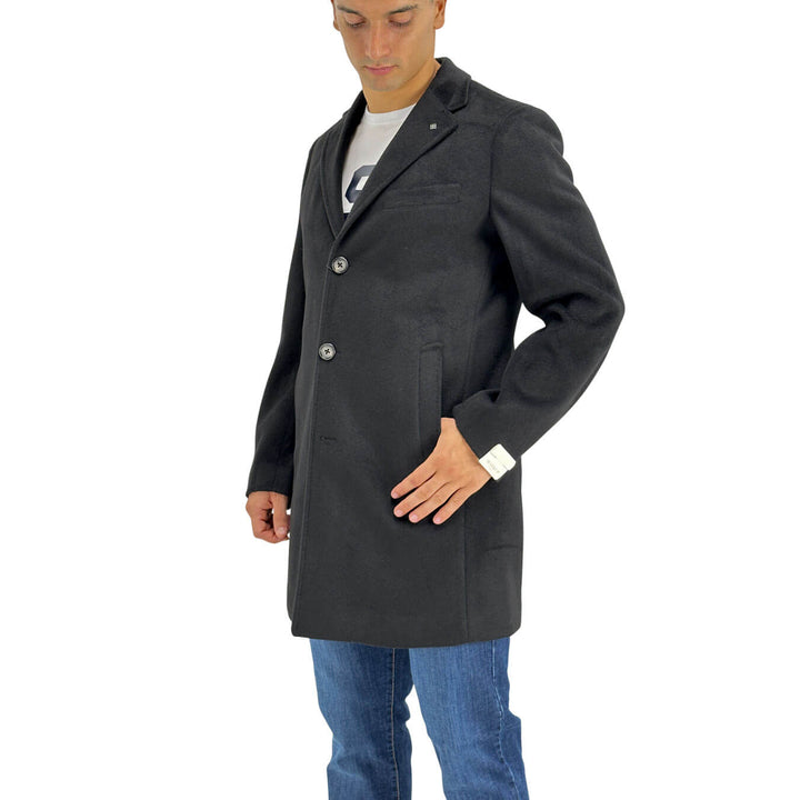 Markup, Cappotto, Uomo, Poliestere, Nero