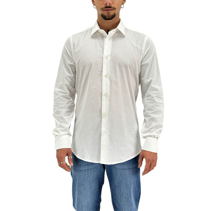 Markup, Camicia, Uomo, Cotone, Bianco