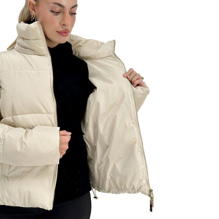 Relish, Piumino, Donna, Poliammide, Beige
