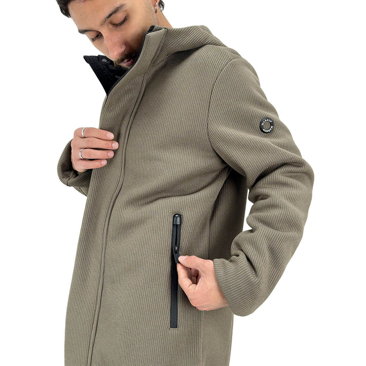 Markup, Parka, Uomo, Tessuto tecnico, Grigio