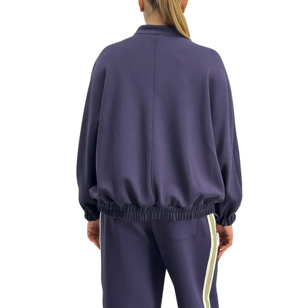 Kontatto, Bomber con Alamari, Donna, Blu