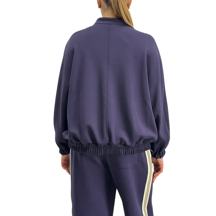 Kontatto, Bomber con Alamari, Donna, Blu