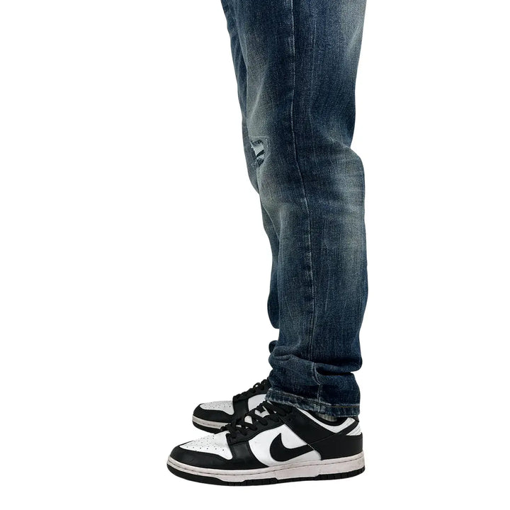 Rytual, Jeans, Uomo, Cropped Fit, Cotone, Blu