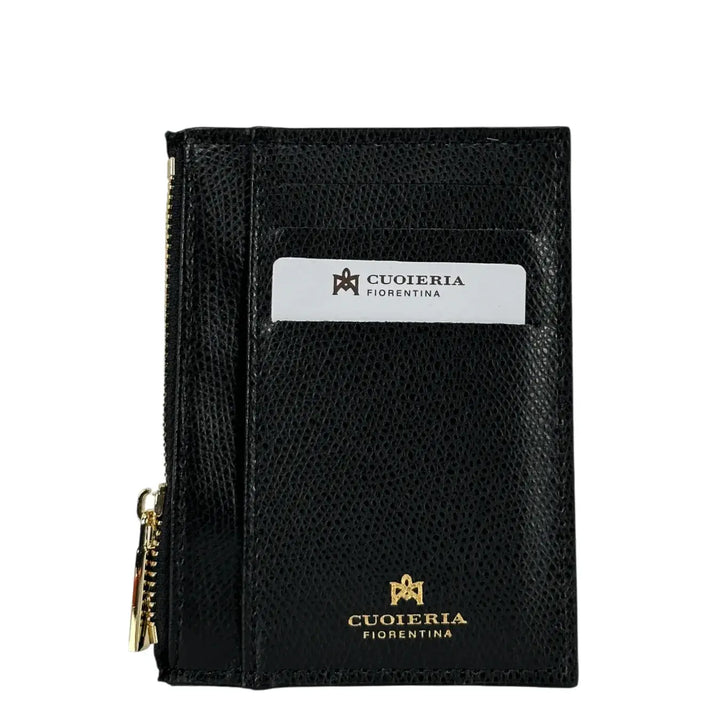 Cuoieria Fiorentina, Portacarte, Uomo, Pelle, Nero