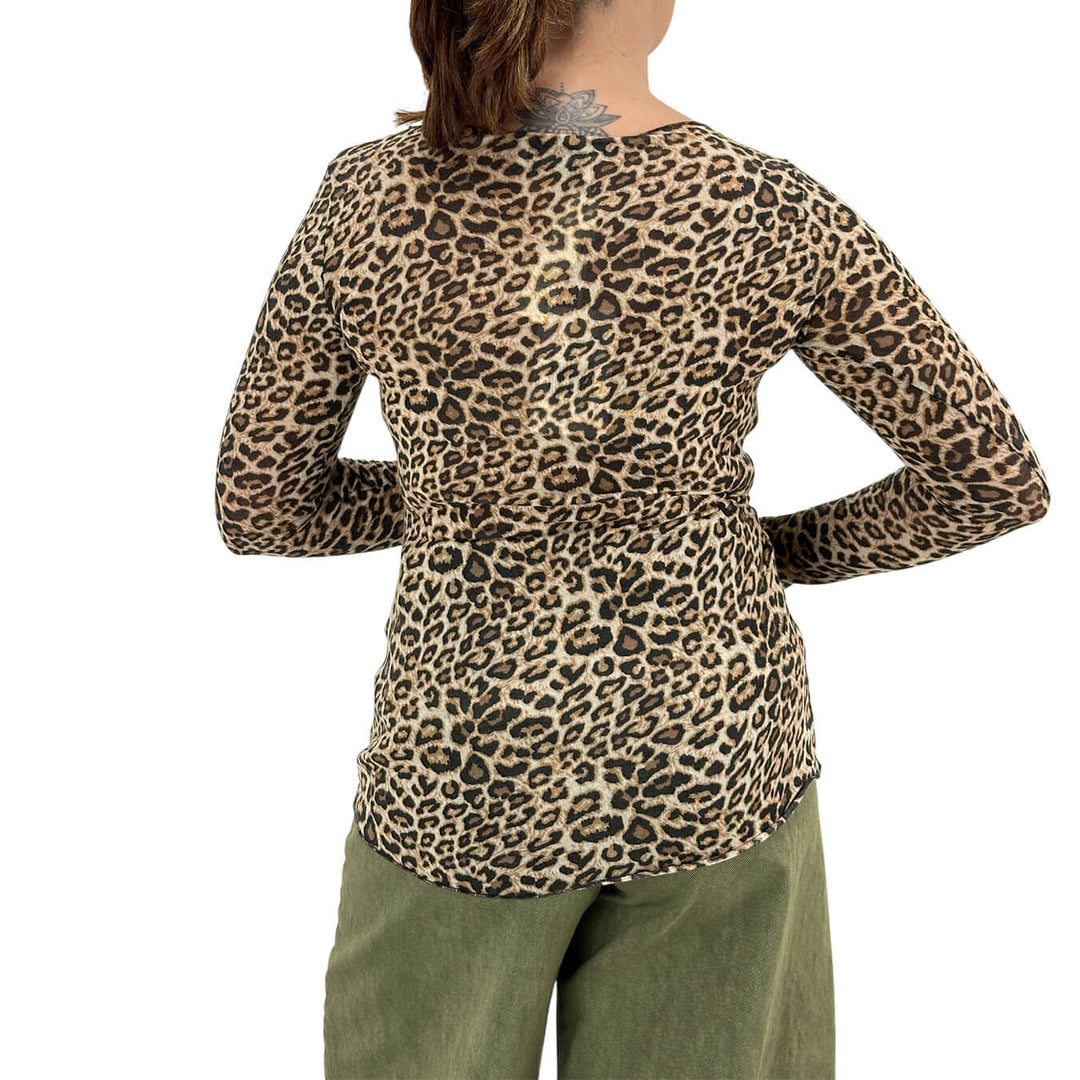 Motel, T-Shirt, Donna, Tessuto Misto, Maculato