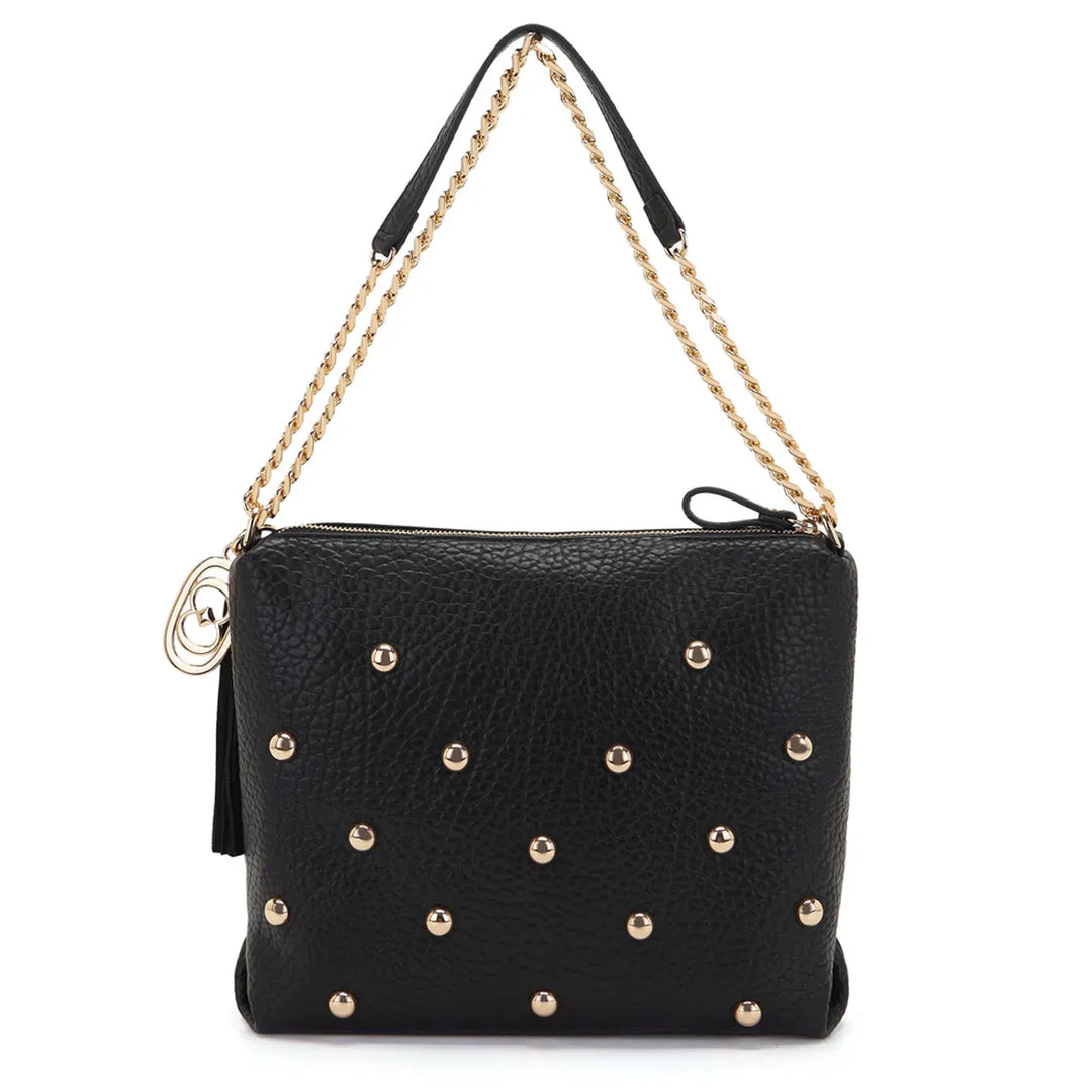 La Carrie, Borsa, Donna, Ecopelle, Nero