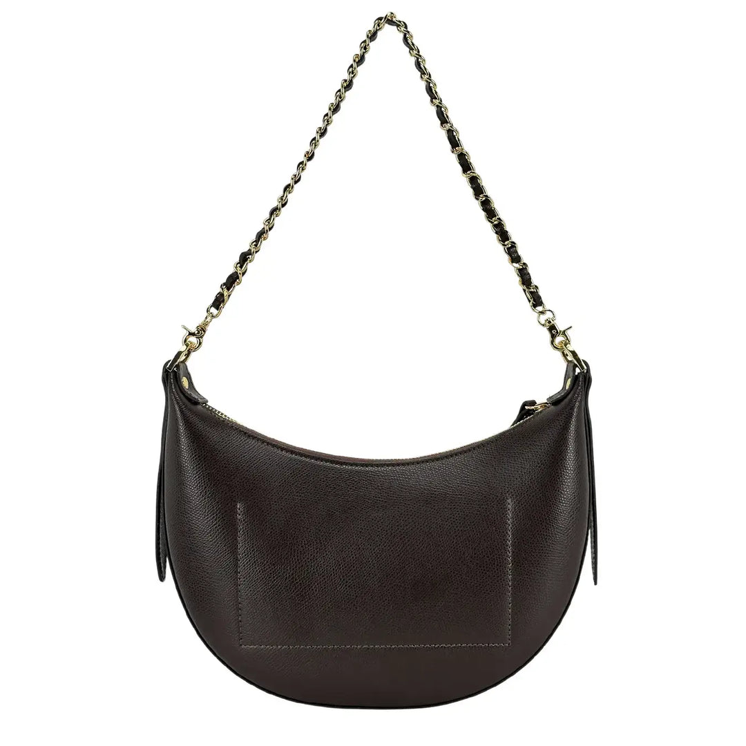 Cuoieria Fiorentina, Borsa, Donna, Eva Small Hobo, Pelle, Moro