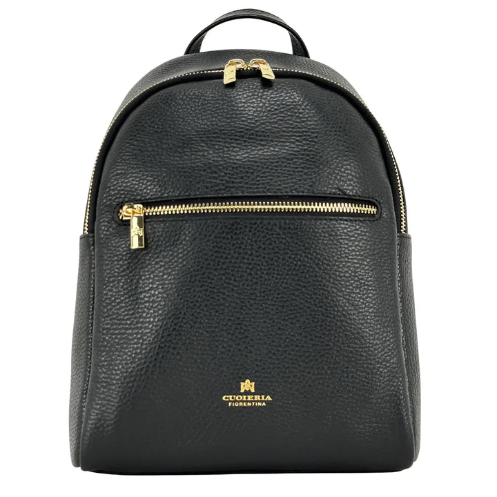 Cuoieria Fiorentina, Zaino, Donna, Velvet, Pelle, Nero